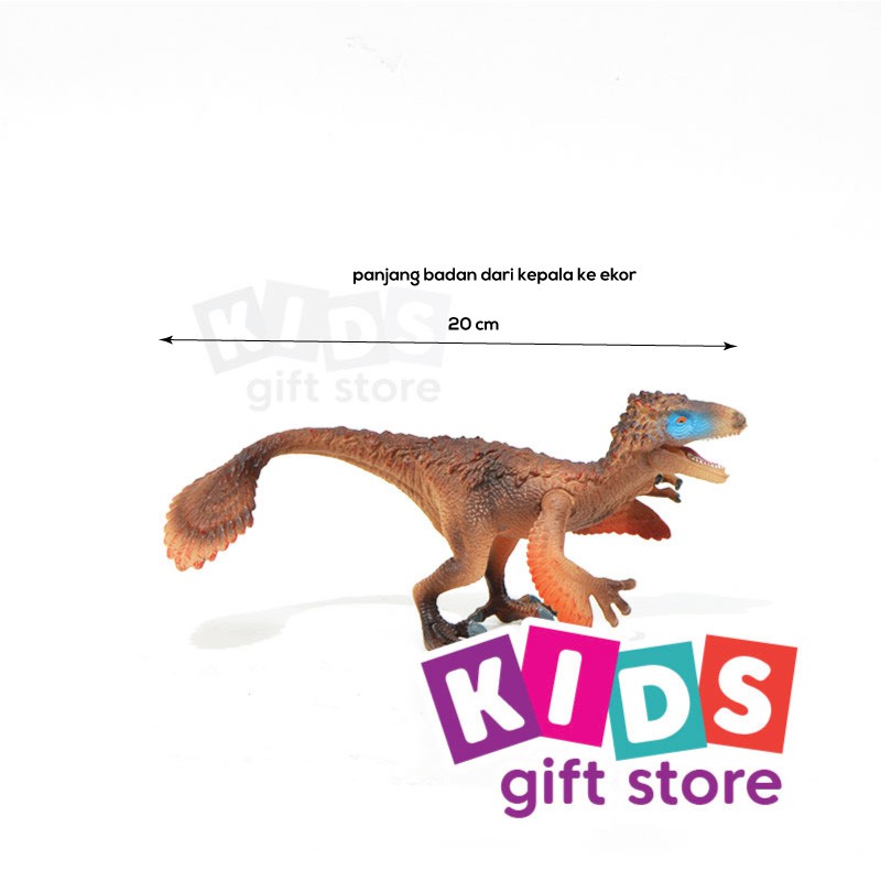 Dinosaurs Utahraptor Figure - Mainan Dinosaurus