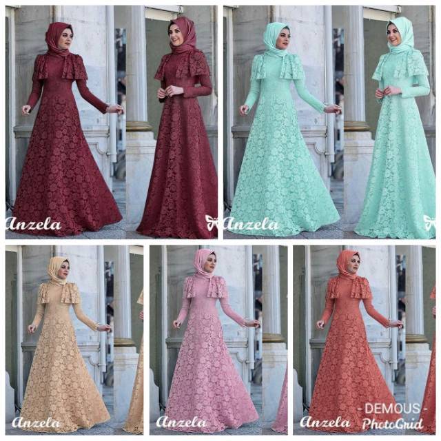 Anzela maxi 5 warna