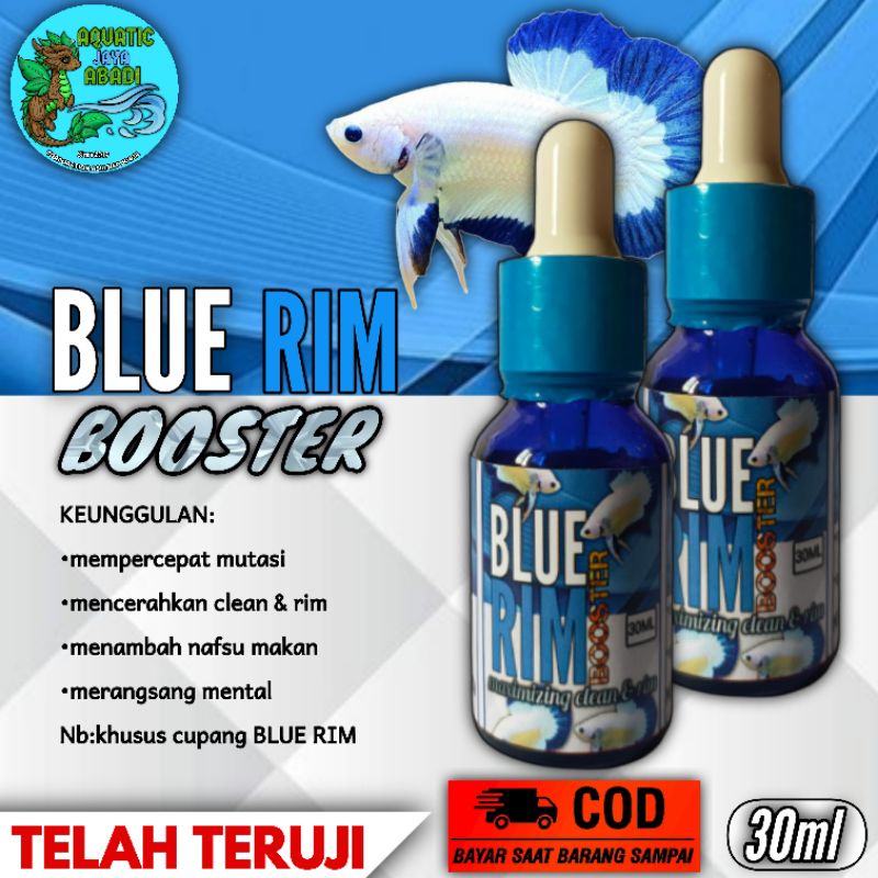 Obat mutasi ikan cupang khusus Blue rim BLUE RIM BOOSTER 30ML
