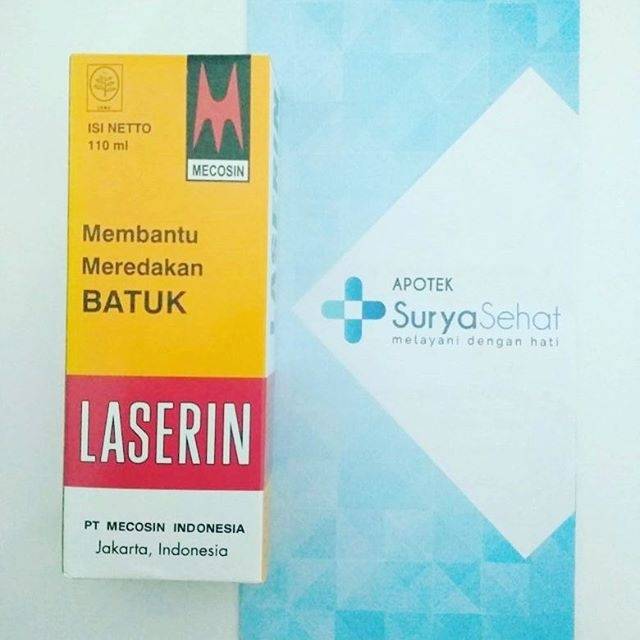 Laserin Madu Anak 60ml atau Laserin 110ml Obat Batuk Herbal made in Indonesia