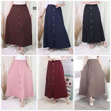 Rok plisket kancing_hyget super_BB 45-90kg (1kg - 5pcs)