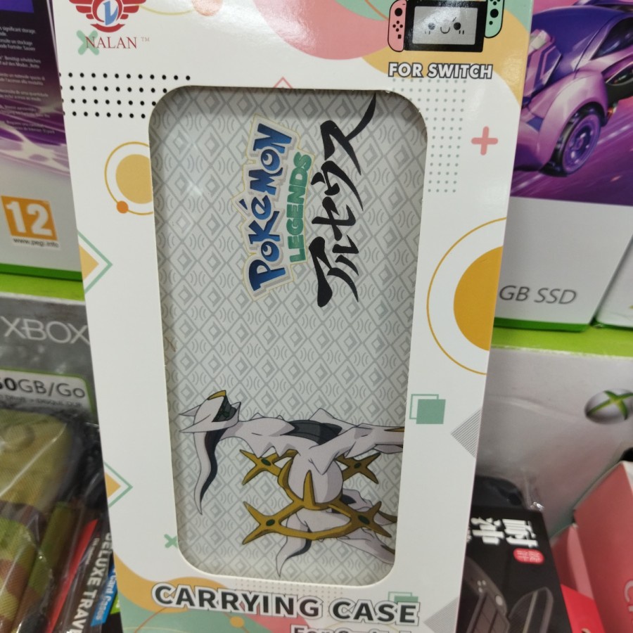 Nalan Charrying Case Pouch Pokemon Legends for Nintendo Switch V2 Oled