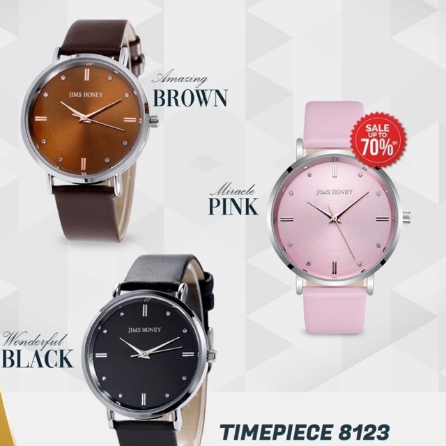 BIG SALE jam tangan jims honey jam wanita murah jam cewek 8123-jims honey collection