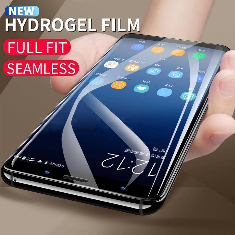 Pelindung Layar Hydrogel HD Untuk VIVO Y11 2019 Y12 Y15 Y17 Y19 Y20 Y20i Y30 Y50 Y85 Y91 Y93 Y95 Y97 Y91C V19 V17 V15 V11i V20 SE S1 Pro