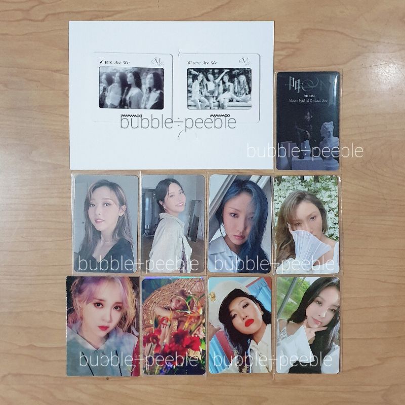 Mamamoo Photocard PC & Photofilm — NEGOTIABLE