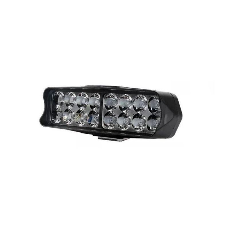Lampu Tembak 24 Volt LED CWL 16 Mata LASER CREE Truk Bus Canter Tronton Laser Sorot Super Bright Offroad Truck Bis Fuso Bar Cree LightBar Work Light Motor Mobil UTV ATV Skuter Putih Waterproof Cutoff