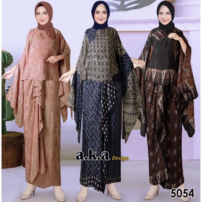 [5054]KEBAYA ORIGINAL//KEBAYA MODERN//STELAN ROK BATIK VISCOSE PREMIUM//SEMI SUTRA//By AKA