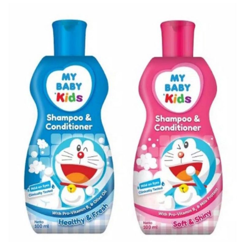 Jual My baby Shampoo dan conditioner Soft & Shiny 180ml Shopee Indonesia