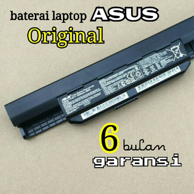 Baterai ORIGINAL laptop ASUS A43 A43E A43U A43S A53 K53 K43S K43SJ K43U x44