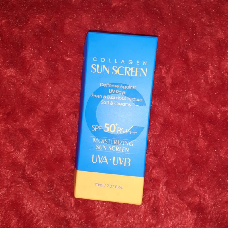3W Clinic collagen sunscreen spf 50 pa+++ 70 ml