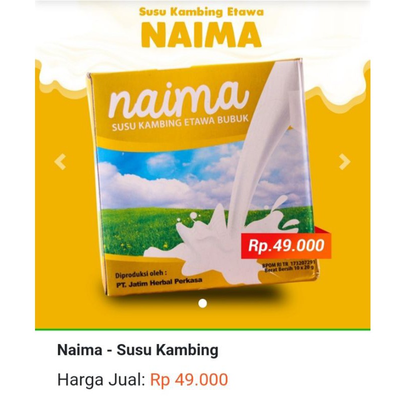 

NAIMA SUSU KAMBING