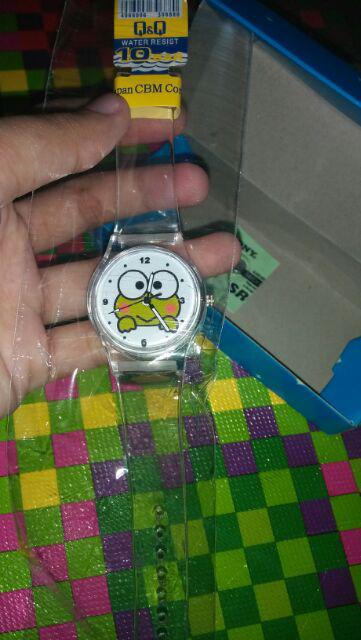 Jam Tangan Custom Qnq Transparan / Jam Tangan Jelly Bening