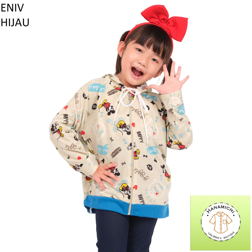 Hanamichi ENIV Hoodie Anak Lengan Panjang Full Print