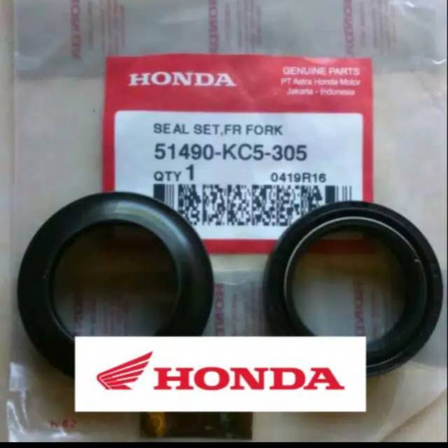 Jual Seal shock depan honda supra gtr 150 tiger revo cb 150 gl max asli