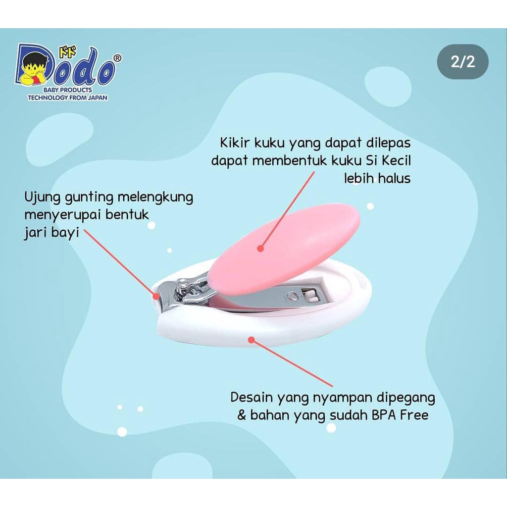 Dodo Nail Clipper DAC039 / Gunting Kuku