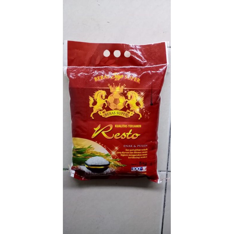 

Beras merk Resto