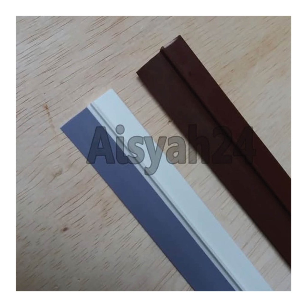 Door Sweep Weather Strip Bottom Seal Draft Stopper I Door Bottom Seal - Cokelat Tua