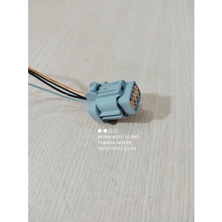 SOKET KONEKTOR OTOMOTIF NISSAN MAZDA FEMALE 6PIN KABEL