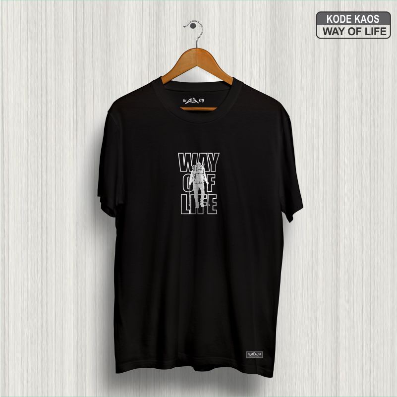 [COD] WAY OF LIFE Kaos Pendaki Baju Gunung