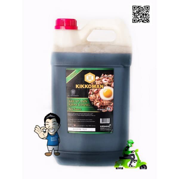 

PROMO KIKKOMAN ALL PURPOSE SAUCE- KECAP ASIN JEPANG HALAL 5KG KHUSUS GOSEND TERMURAH