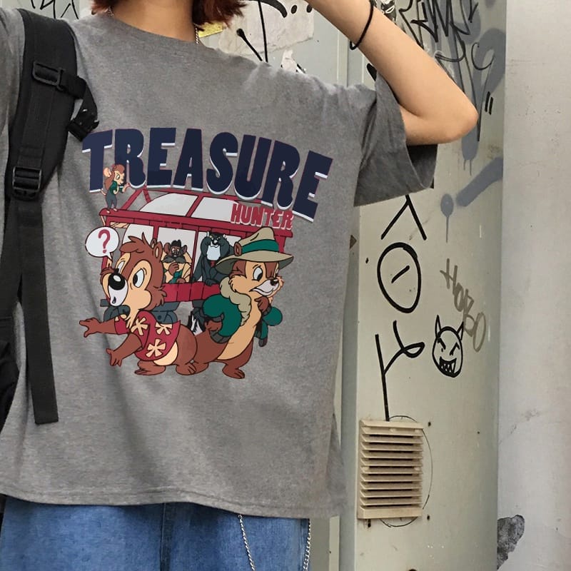MYSTIQUE.ID-BAJU KAOS TUPAI TREASURE T-SHIRT LUCU DAN AESTHETIC