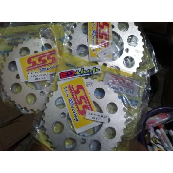7P Gear Belakang 428 SSS RX KING RXZ JUPITER VEGA OJMX NEW MX NJMX GER GIR 428H 30 33 34 35 36 37 38
