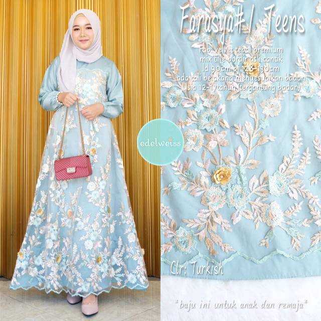Farasya teens / farasya dress / farasya remaja / bisa seragam
