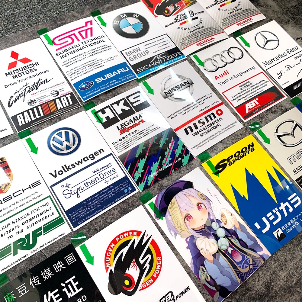 Stiker Kaca Depan Elektrostatis Untuk Audi S S3 S4 S5 S6 S7 S8 A1 A3 A4 A5 A6 A8 Q5 Q7 Q8