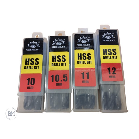 Mata Bor Besi Kayu Tjap Mata Cap Mata 10mm 10.5mm 11mm 12mm