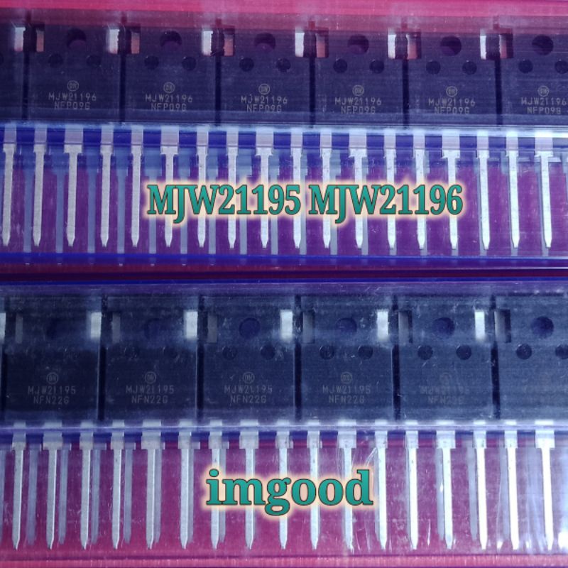 MJW21195 MJW21196 TO-247 Original ON