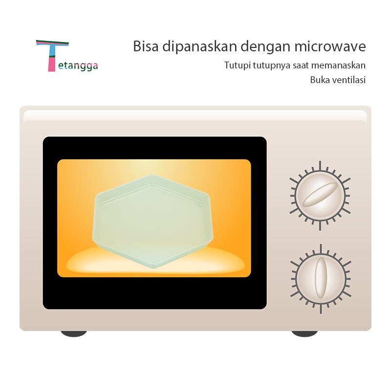 Piring Makanan Buah Warna Warni Bahan / PIRING PLASTIK MAKAN BENTUK SEGI ENAM