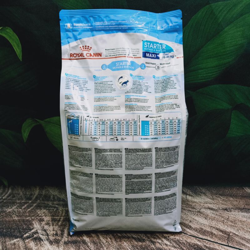 Royal Canin Maxi Starter 4kg / RC Mother &amp; Baby Dog Makanan Anjing