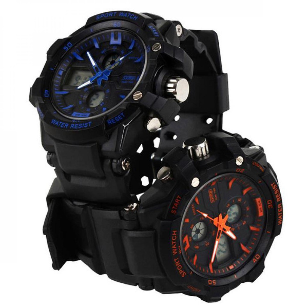 SKMEI Jam Tangan Sport Pria JT 72 Jam Tangan Olahraga Cowok Keren Silicone Berkualitas Waterproof