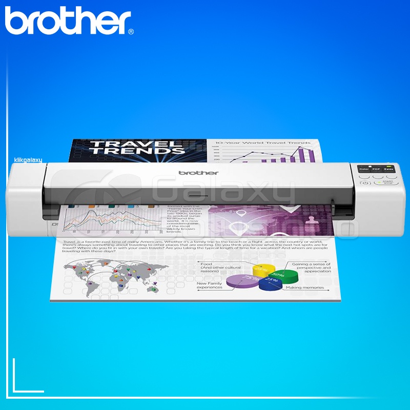 Brother DS-940DW Duplex and Wireless Mobile Document Scanner