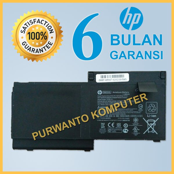 Original Baterai Laptop HP Elitebook 720-G1 720-G2 725-G2 725-G3 755-G3 820 820-G1 820-G2 - F6B38PA 