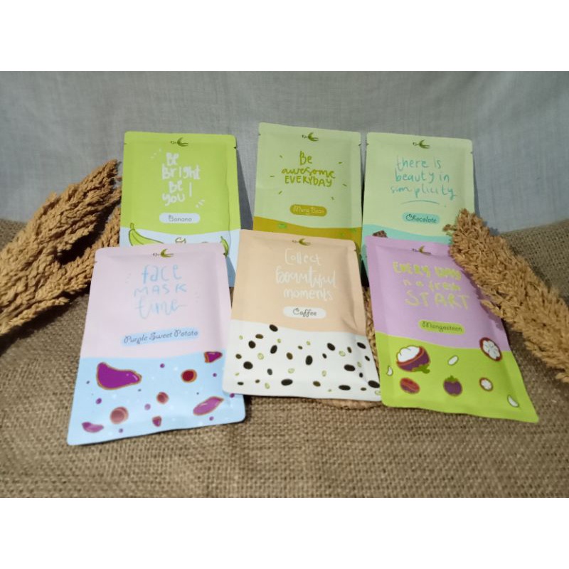 [BPOM] MASKER ORGANIK BY DELUNA SISTER BRAND POUPEEPOU 25GR