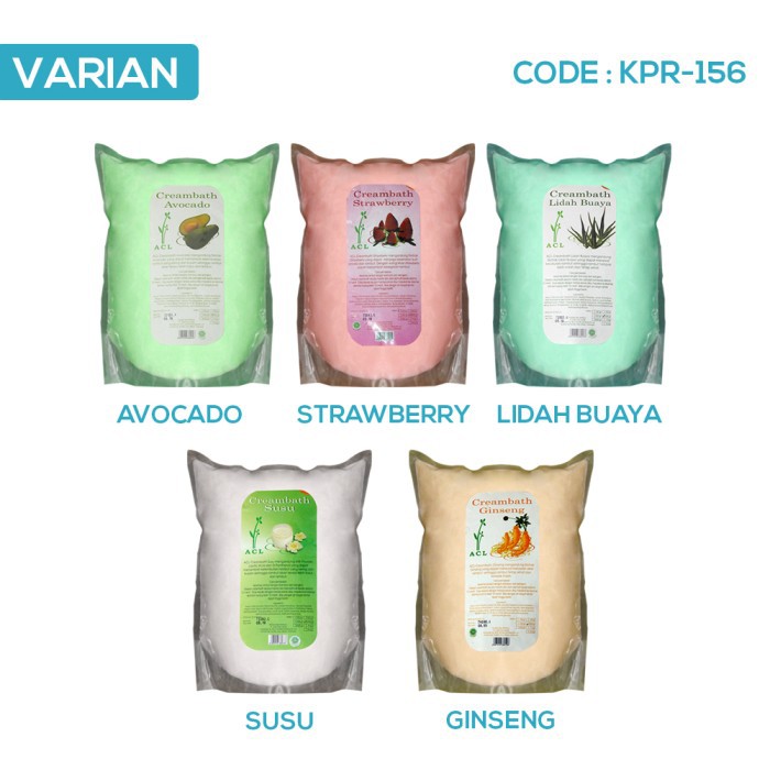 CREAMBATH RAMBUT 2KG VARIAN WANGI - MASKER RAMBUT WANGI