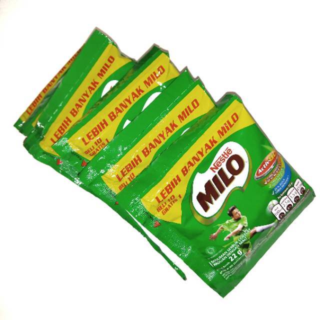 

Nestle Milo Renteng 22 Gram x 10 Bks (Milo Active GO)