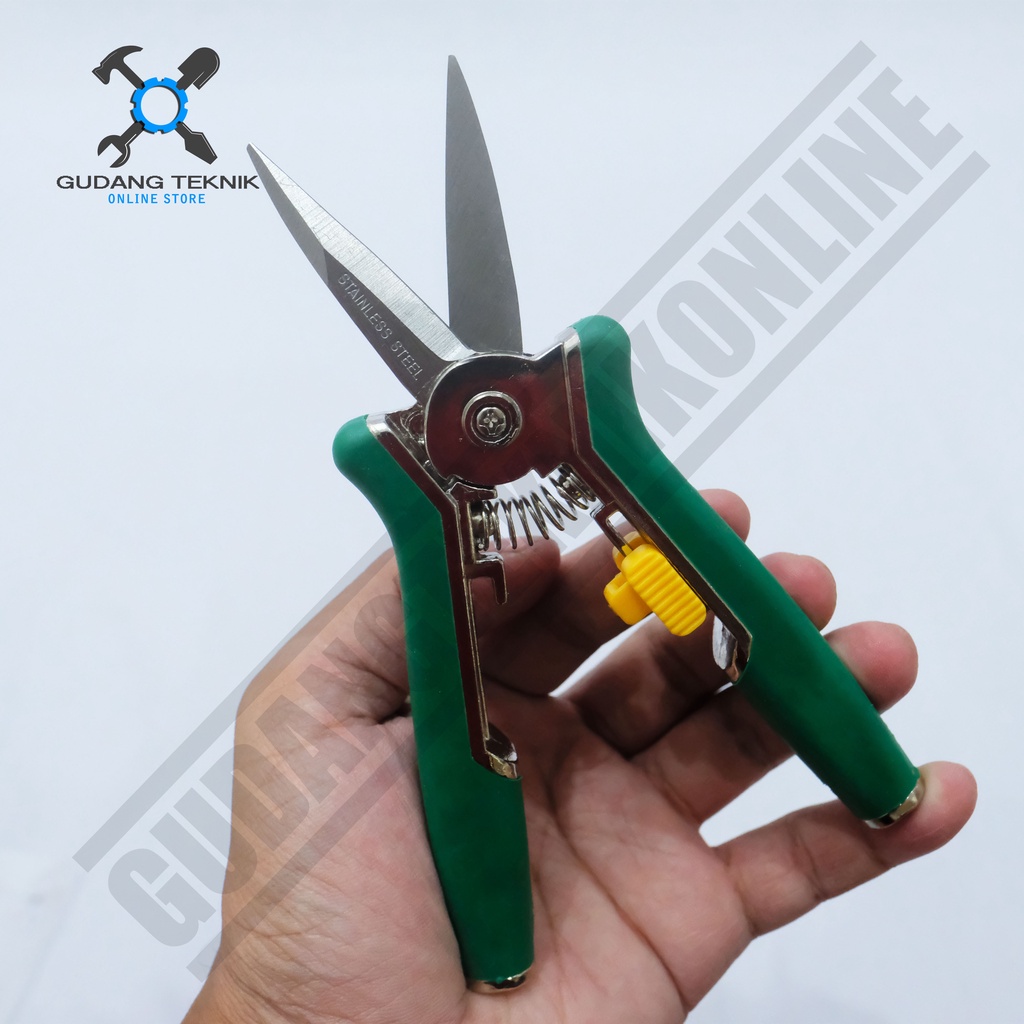 Gunting Dahan Lurus HASSTON PROHEX 1350-025 / Gunting Dahan Taman Kepala Lurus Haston Prohex