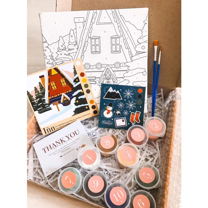 

Paint By Number [Inn] | Bypainters | Painting Set | 20X20 | 10 Colours