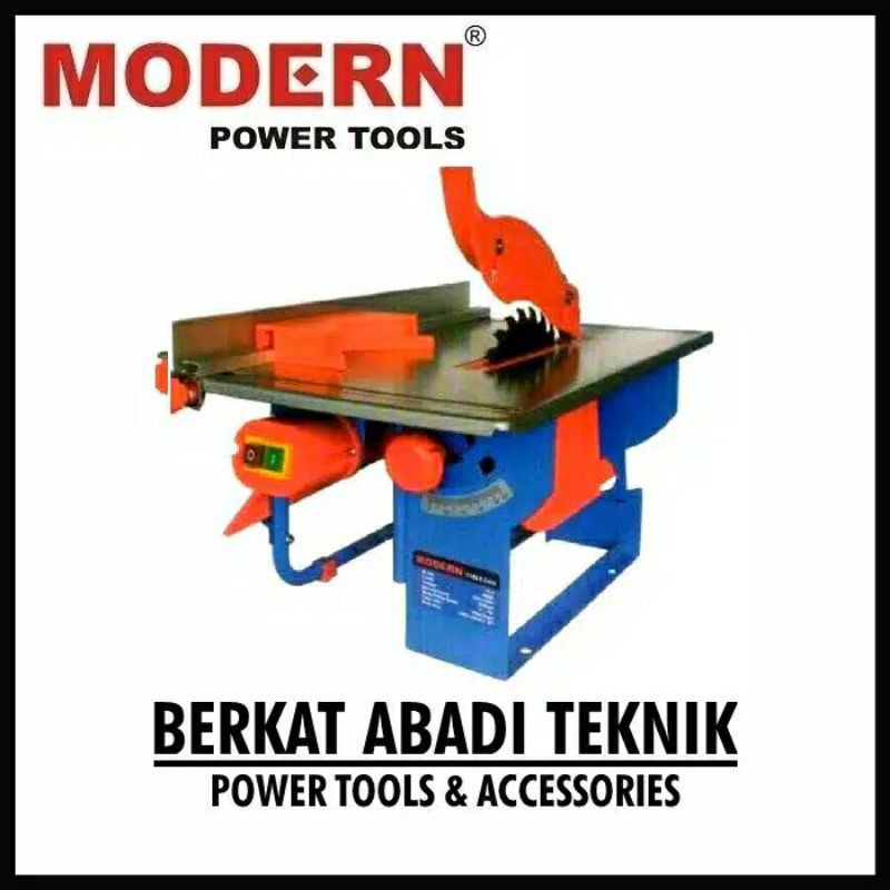 Modern TS-8 Table Saw 8 inch Meja Gergaji Potong Kayu Seken Second Berkualitas