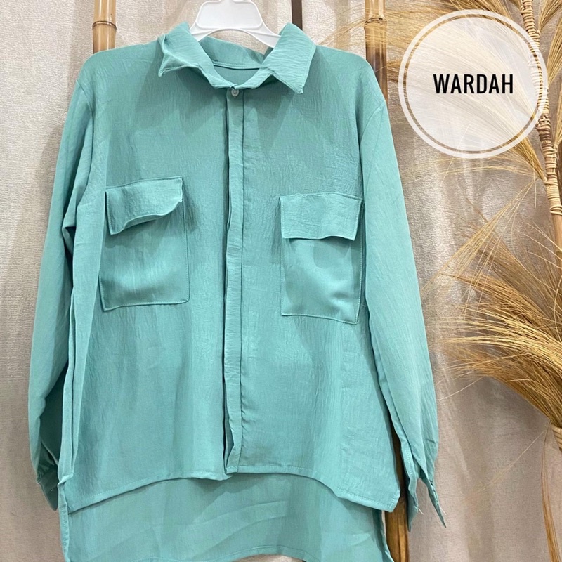 KEMEJA KARINE OVERSIZE CRINCKLE AIRFLOW