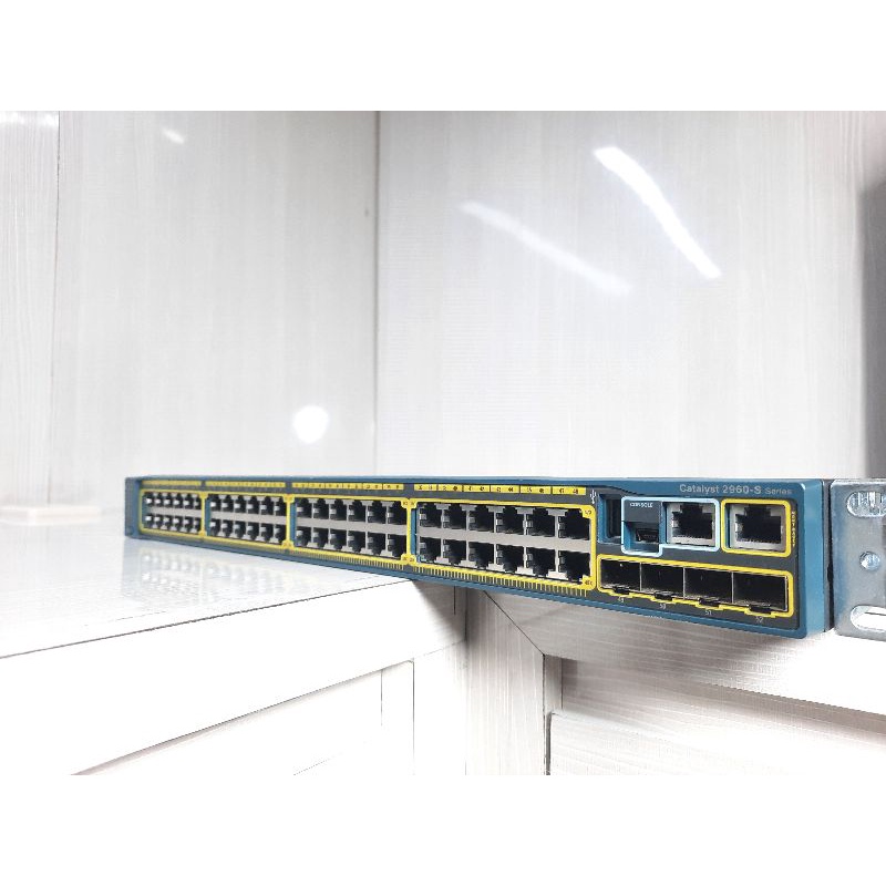 Cisco Catalyst WS C2960S 48TS Layer 2- 48 port Murah Bergaransi