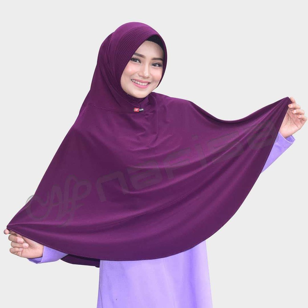 Jilbab Nafisa Nadine/Kerudung Instan/Hijab Berkualitas/Murah