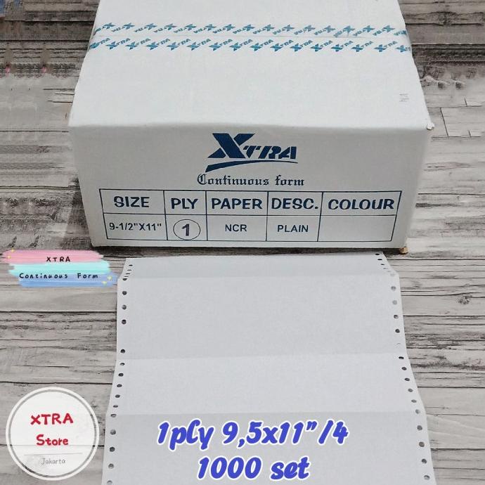 

Kertas PPOB 1ply 9,5x11"/4 berkualitas Star Seller Termurah