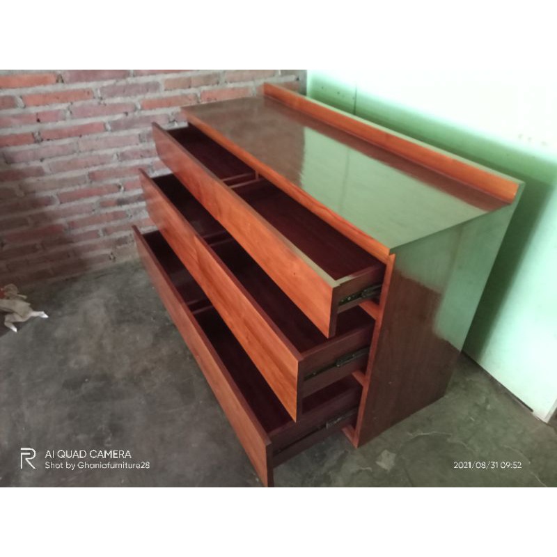 NAKAS MOMINIMALIS LACI 6 MATRIAL KAYU JATI