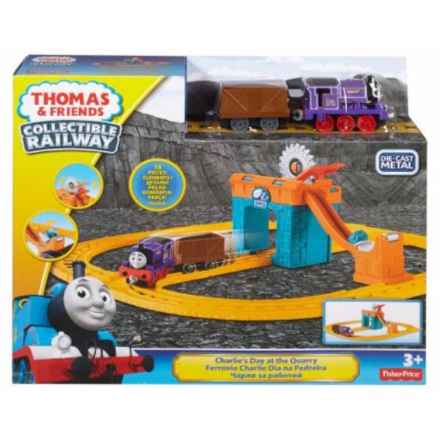 Thomas & Friends collectible railway ( Charlie"s Day at the Quarry))