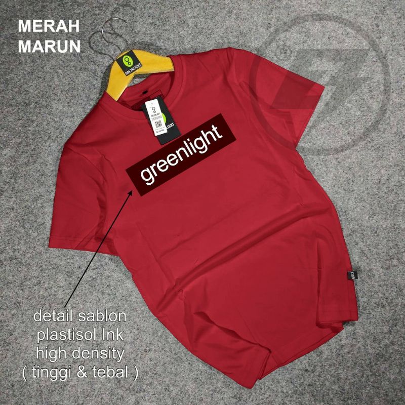 kaos greenlight simple / kaos greenlight original / kaos ariel