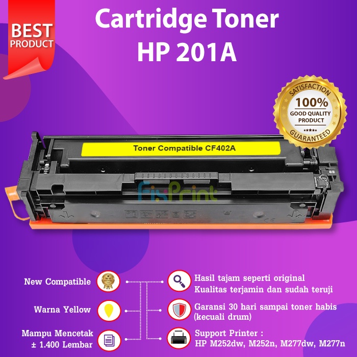 Cartridge Toner Compatible HP 201A CF400A Black Cyan Magenta Yellow Printer M252n M277n Canon 045