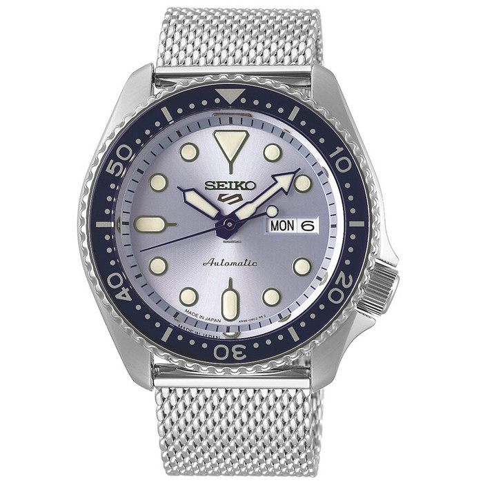 Seiko 5 Sports SRPE77 SRPE77K1 Light Blue Dial Original